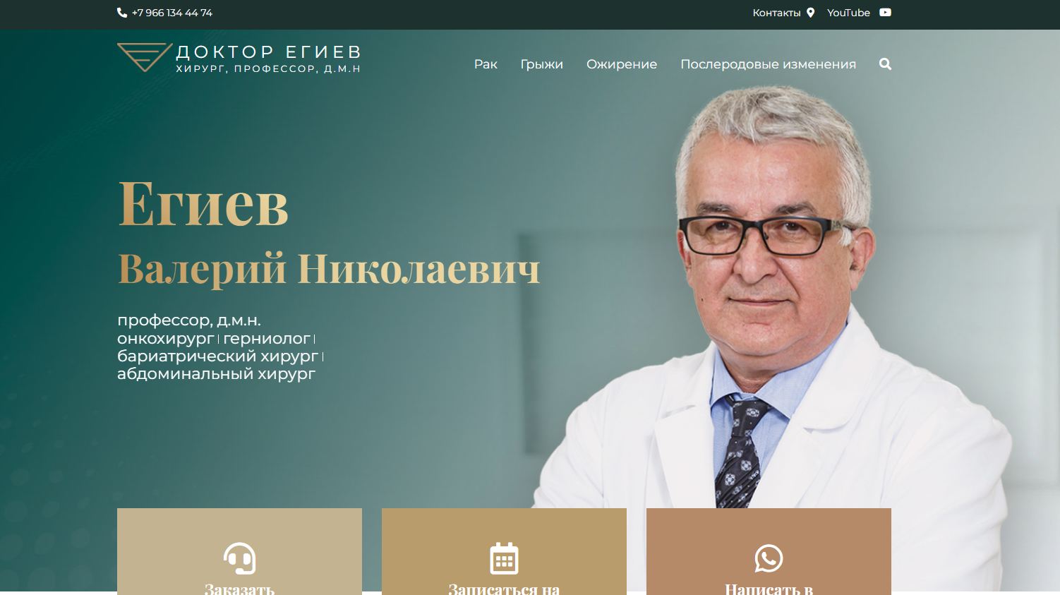 SEO продвижение сайта егиев.рф